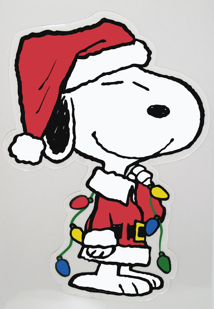 snoopy peanuts gel window cling| snoopn4pnuts.com
