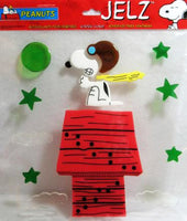 Snoopy Flying Ace Large 14-Piece Jelz Window Clings - Flying Ace