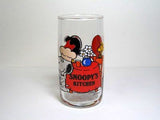 Snoopy's Kitchen Vintage Drinking Juice Glass