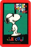 Knott's Berry Farm Snoopy Joe Cool Playing Cards With Storage Case