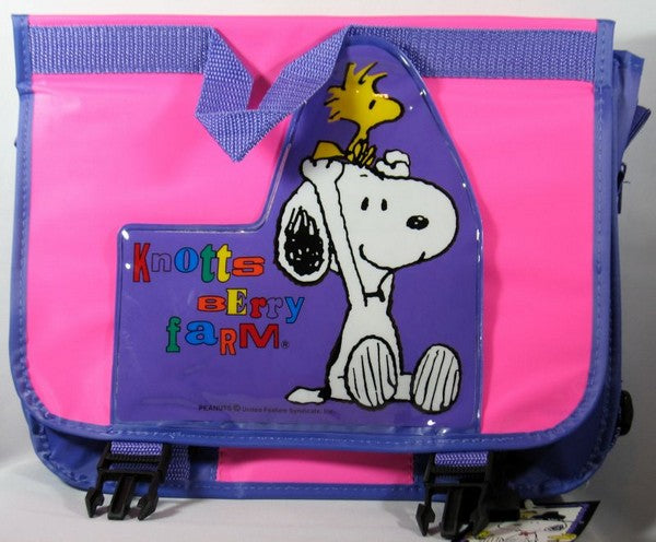 Knott's Berry Farm Vintage Tote Bag With Comb and Mirror (New But Flaw With Bag)