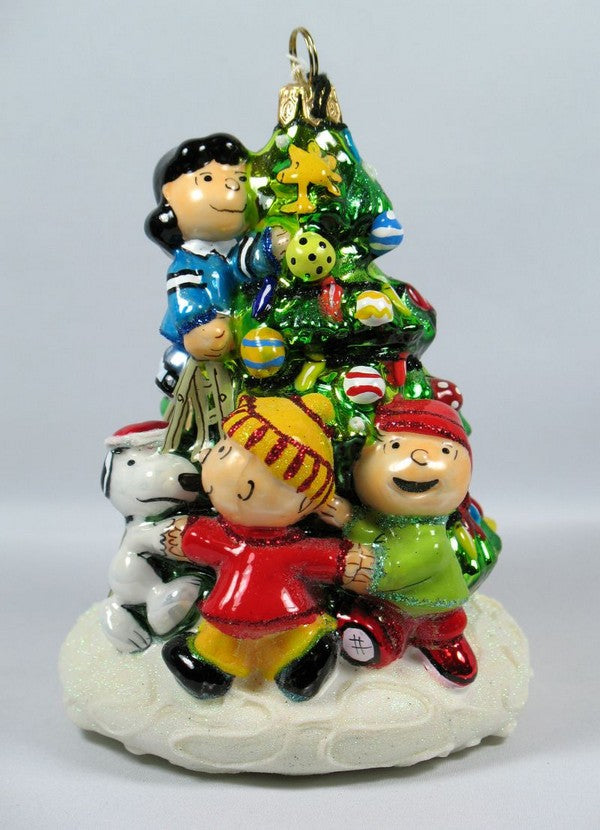PEANUTS CHRISTMAS TREE POLONAISE CHRISTMAS ORNAMENT - RARE!