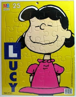 Peanuts Large Frame Tray Jigsaw Puzzle - Lucy