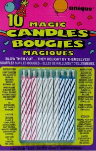 Magic Relighting Birthday Candles