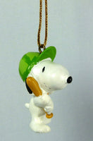 Snoopy Mini Resin Christmas Ornament - Baseball Player