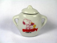 Snoopy Miniature Canister With Lid