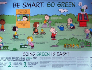 Met Life "Go Green" Wall Poster