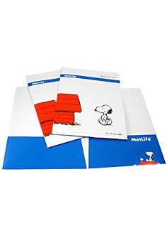 Met Life "For The If In Life" Pocket Folder