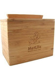 Met Life Wooden Recipe Box