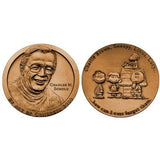 Charles Schulz Commemmorative Bronze Coin