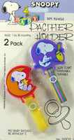 Snoopy Pacifier Holder Set