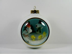 1981 Snoopy Panorama Christmas Ornament