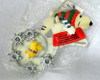 ADLER TIN SNOOPY AND WOODSTOCK ORNAMENT