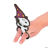 Peanuts Halloween Finger Puppet 6-Piece Set (Thick, Sturdy Cardboard That Won't Bend!)