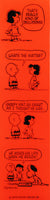 Peanuts Vintage Vinyl Bookmark (Fluorescent Orange Color)