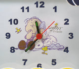 Peanuts Ferris Wheel Table Clock With Alarm