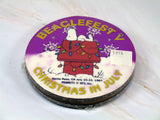 1997 Beaglefest V Coaster Set (Christmas In July)