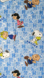 Peanuts Gang In Squares Comforter