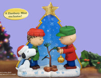 Danbury Mint Christmas Sculpture - That's What Christmas Is All About, Charlie Brown!