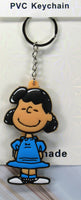 Peanuts Thick PVC Key Chain - Lucy