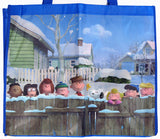 The Peanuts Movie/Met Life Extra-Large Laminated Winter Tote Bag (Makes A Great Gift Bag!)
