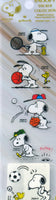 Snoopy Sports Clear-Backed Stickers