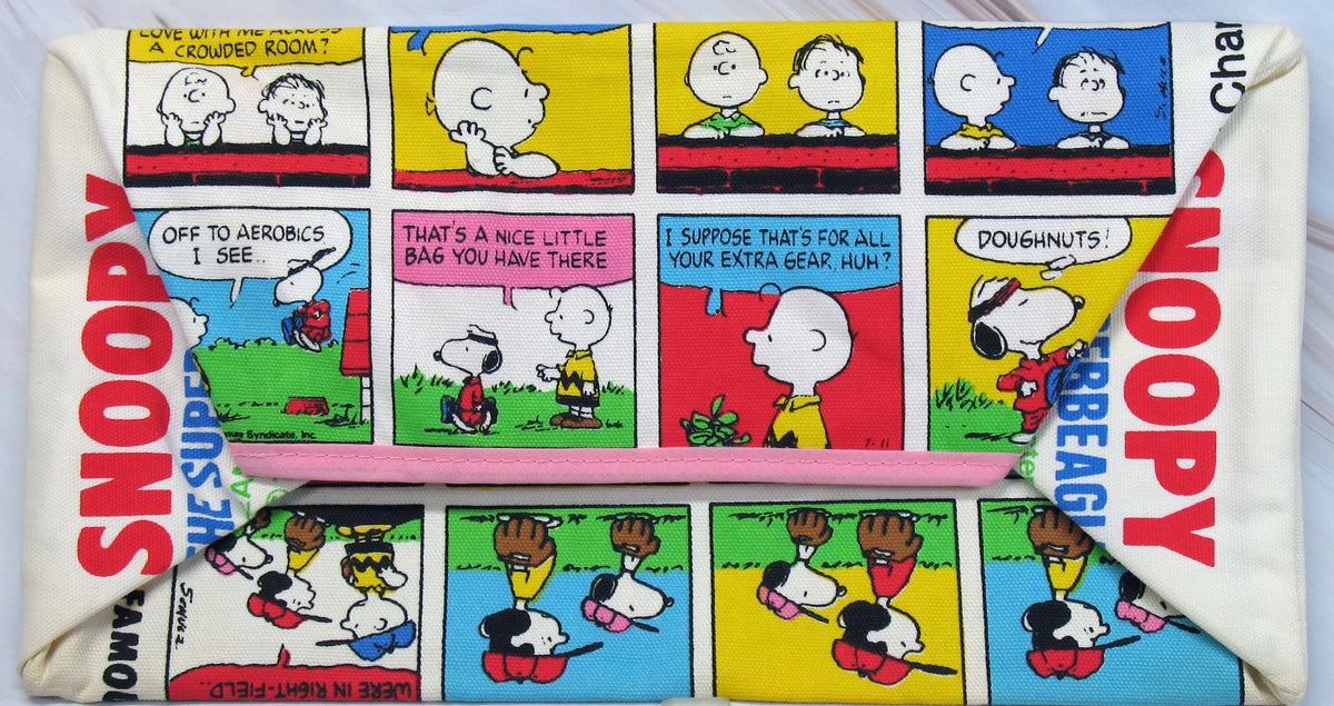 Peanuts Vintage Comic Strips Tissue Box Cover (New But Near Mint
