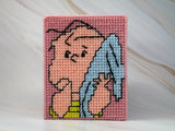 Peanuts Gang Tissue Box Cover (Handcrafted)