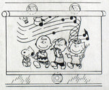 Peanuts Gang Pull-Down Window Shade