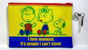 Peanuts Gang Vinyl Pencil Bag