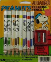 Peanuts Jumbo Colored Pencil Set (NO Sharpener)
