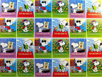 Peanuts Gang Book Plate Stickers