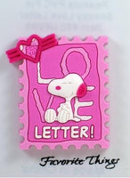 Snoopy Postage Stamp PVC Pin