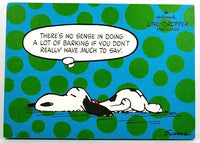Snoopy Line-Dropper Post Cards