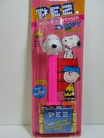 Snoopy - pink body PEZ (Head Discolored/Not Seen In Photo)