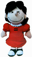Lucy Fabric-Covered Doll With Acrylic Display Stand