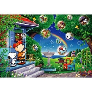 Apollo-Sha 2-Dimensional (2D) Jigsaw Puzzle - Snoopy Soap Bubble - RARE!