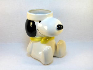 Snoopy Chef Vintage Cookie Jar Base Only (Makes A Nice Planter!)