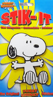 Snoopy Stik-It Funky Chunky Vinyl Magnet - Great For Scrapbooking!