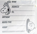 Snoopy and Friends Hardback Address Book - World Famous Beagle