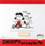 Snoopy and Lucy Spiral-Bound Hardback Address Book - Rare Japanese Sample!