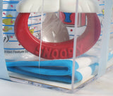Snoopy Vintage 12-Piece Baby Bottles, Spoon, Bib, and Toiletries Gift Set