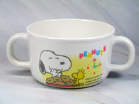 Peanuts Melamine 2-Handled Cup - RARE Japanese Sample!