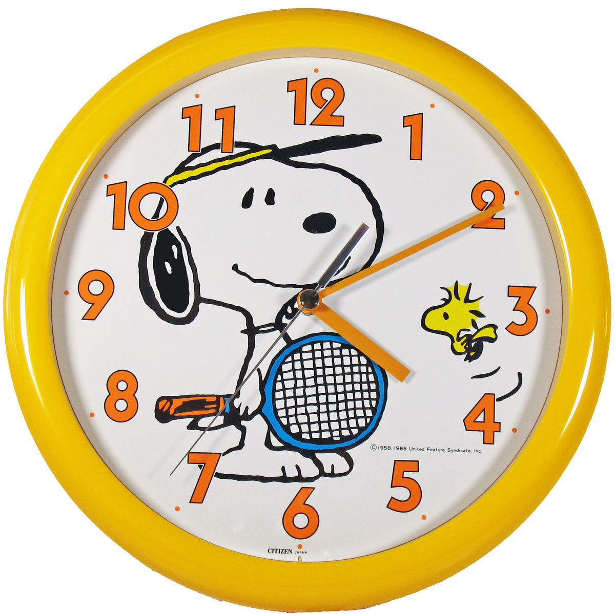 Snoopy Quartz Wall Clock By Citizen | snoopn4pnuts.com