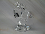 Snoopy Sasaki Crystal Figurine Wearing Winter Hat and Wondering.....