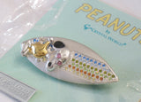 Crystal World Snoopy Joe Cool Swarovski Crystal and Sterling Silver Brooch / Pin - RARE!