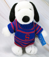 Snoopy Plush Doll Wearing Knit 