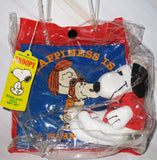 Snoopy Plush Book And Doll Gift Set - Happiness Is A Warm Puppy