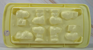 Snoopy 3-D Ice Cube Tray Set - Forms Whole Body!  RARE!