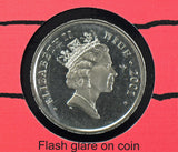 2001 Snoopy Official First Day of Issue Snoopy Stamp and $1 Niue Coin - RARE!